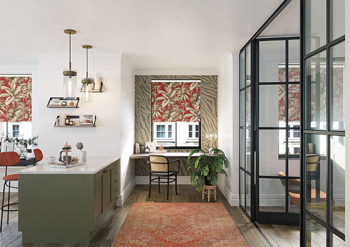 Tripura, Cinnabar - Twist&Fit Roller Blind - Image 8